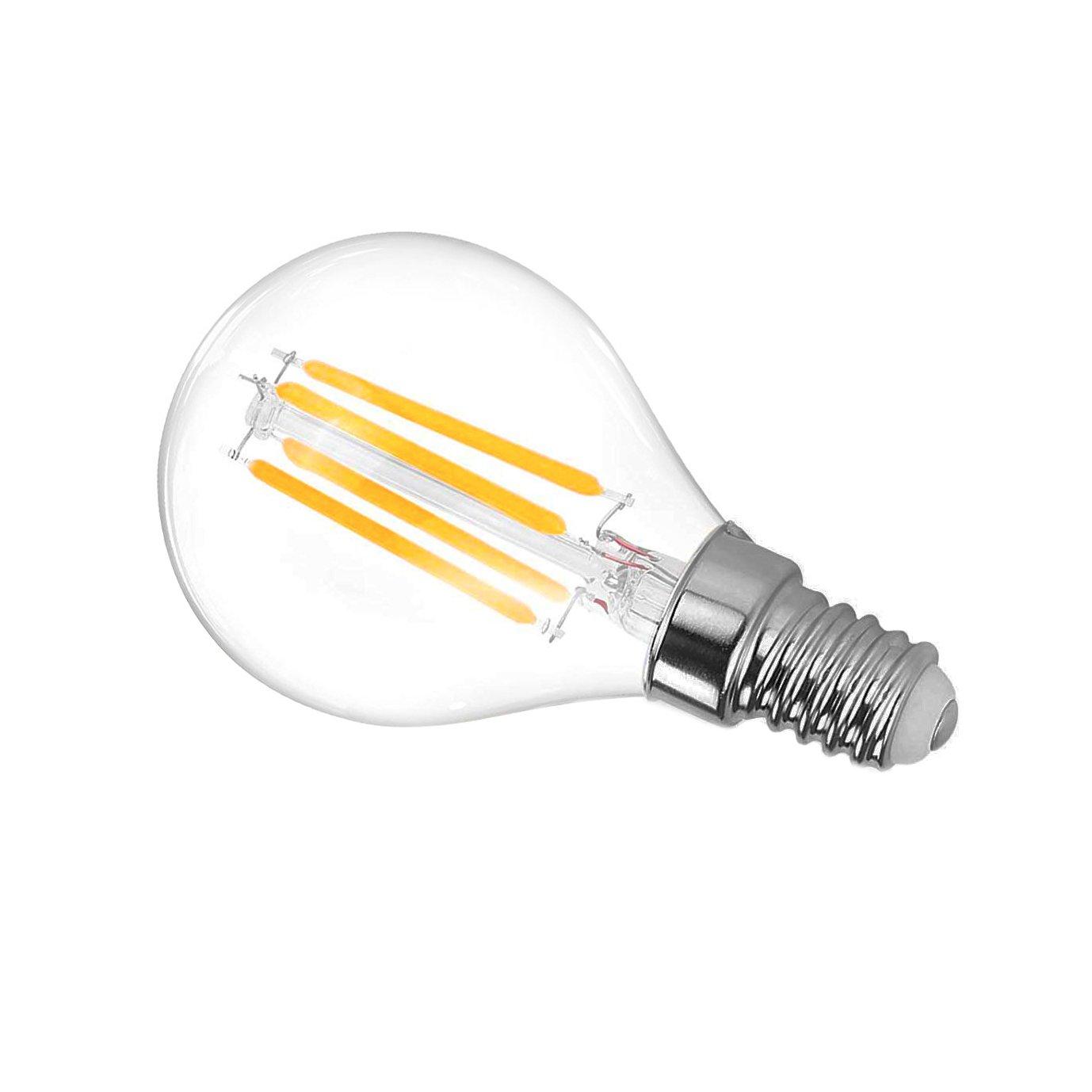  G45 Vintage Style Dimmable E14 4W LED Filament Globe Light Bulb