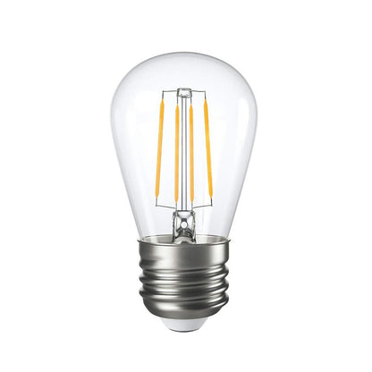  S14 Vintage Style Dimmable E27 4W LED Filament Pear Light Bulb