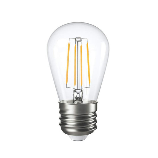  S14 Vintage Style Dimmable E27 4W LED Filament Pear Light Bulb