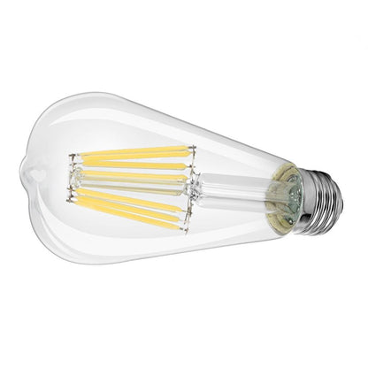  ST64 Vintage Style Dimmable E27 8W LED Filament Pear Light Bulb