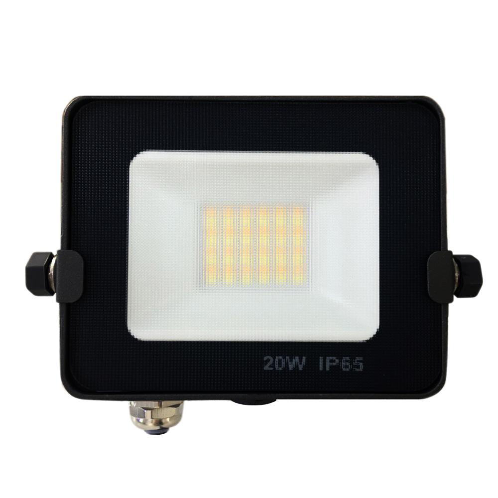  Infinity Black Casing Amber LED Flood Light