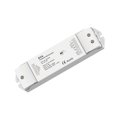  4CH*5A 12-36V Dimming/CCT/RGB/RGBW Power Repeater EV4