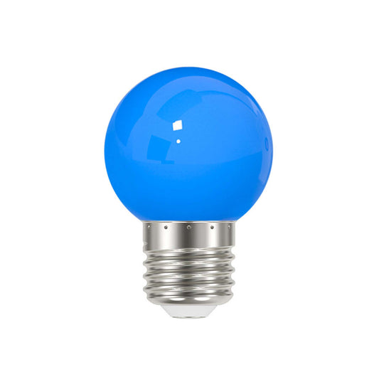 3W E27 Edison Screw Festoon LED Coloured Bulb Blue