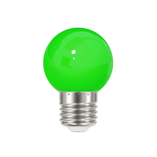 3W E27 Edison Screw Festoon LED Coloured Bulb Green