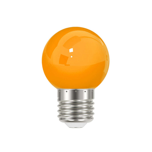  3W E27 Edison Screw Festoon LED Coloured Bulb Orange