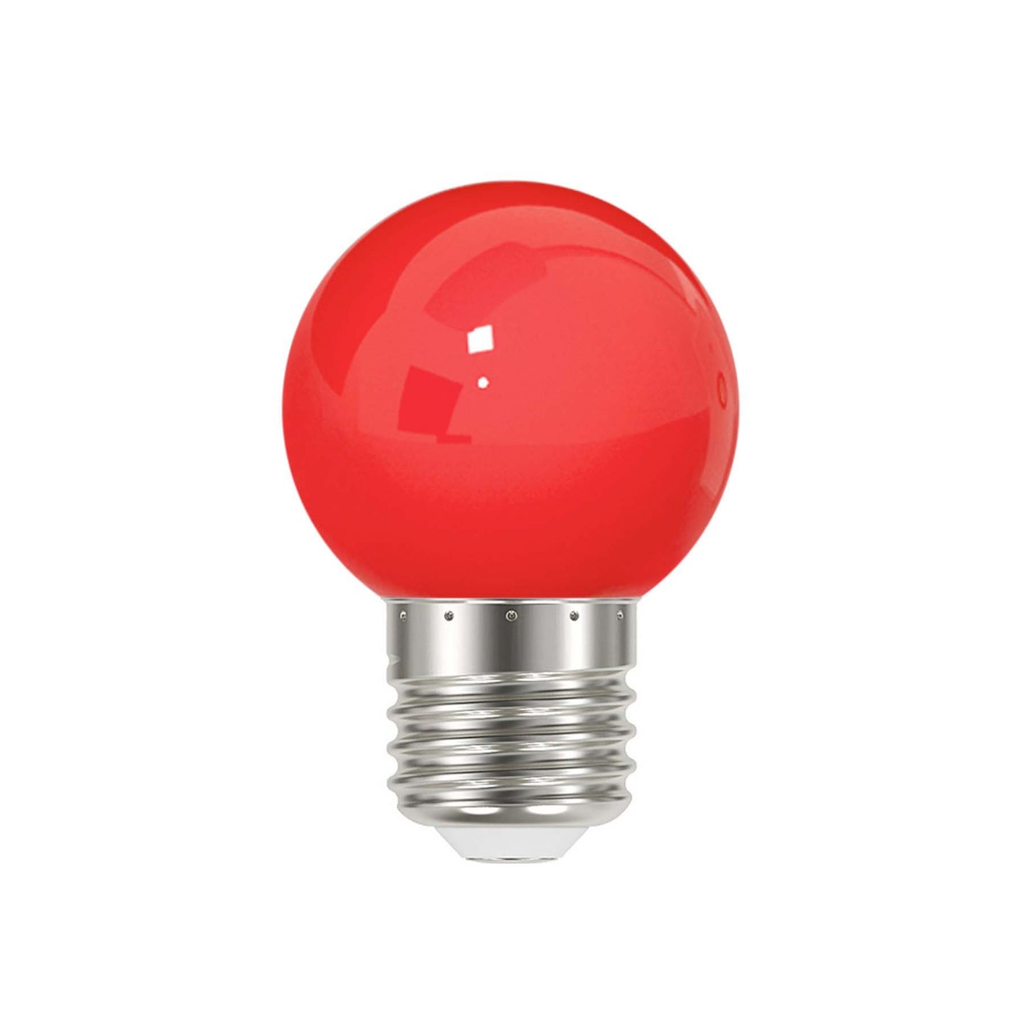  3W E27 Edison Screw Festoon LED Coloured Bulb Red