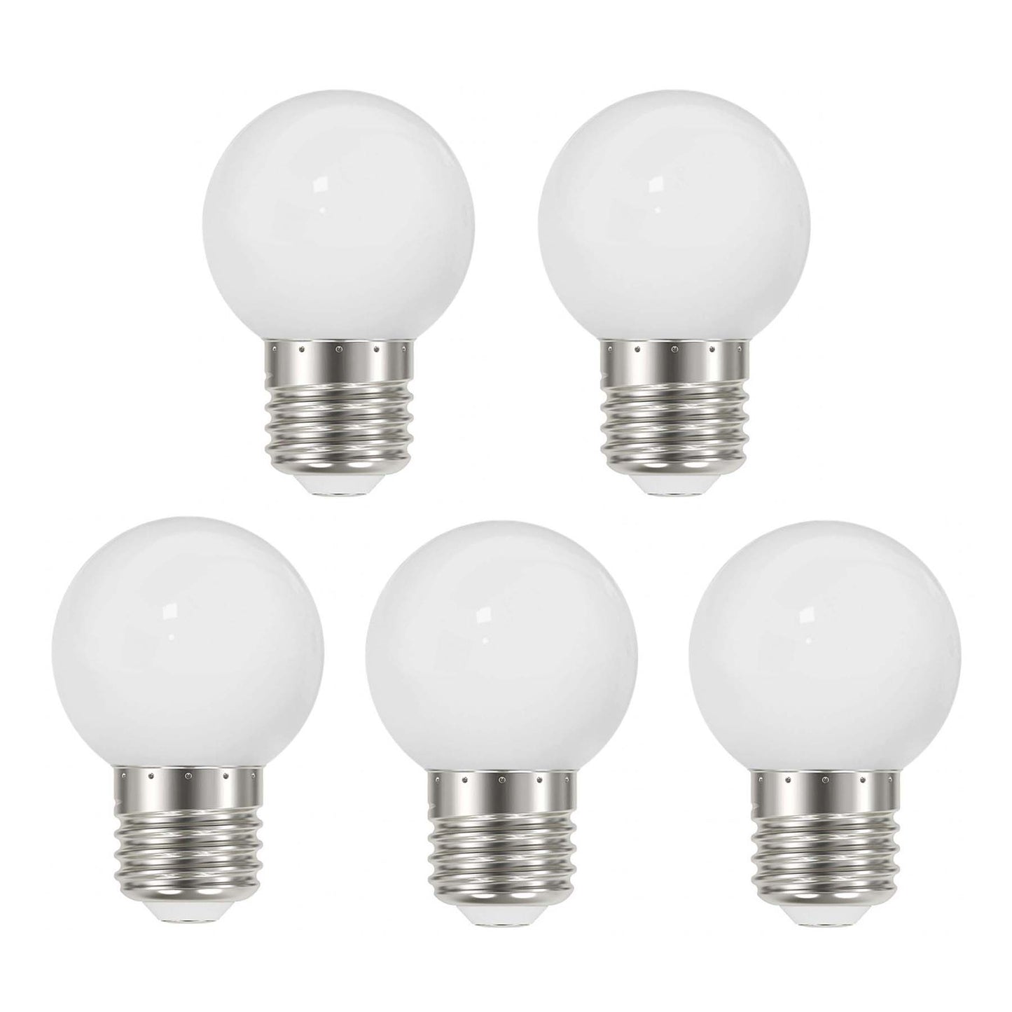  3W E27 Edison Screw Festoon LED Coloured Bulb Warm White