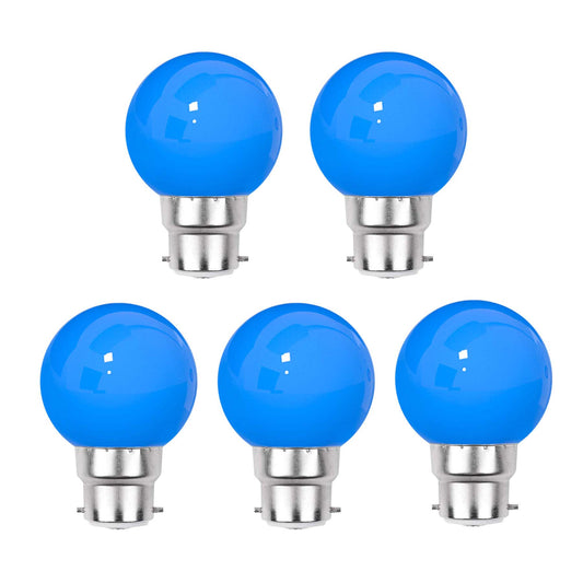  3W B22 Bayonet Festoon LED Coloured Bulb Blue