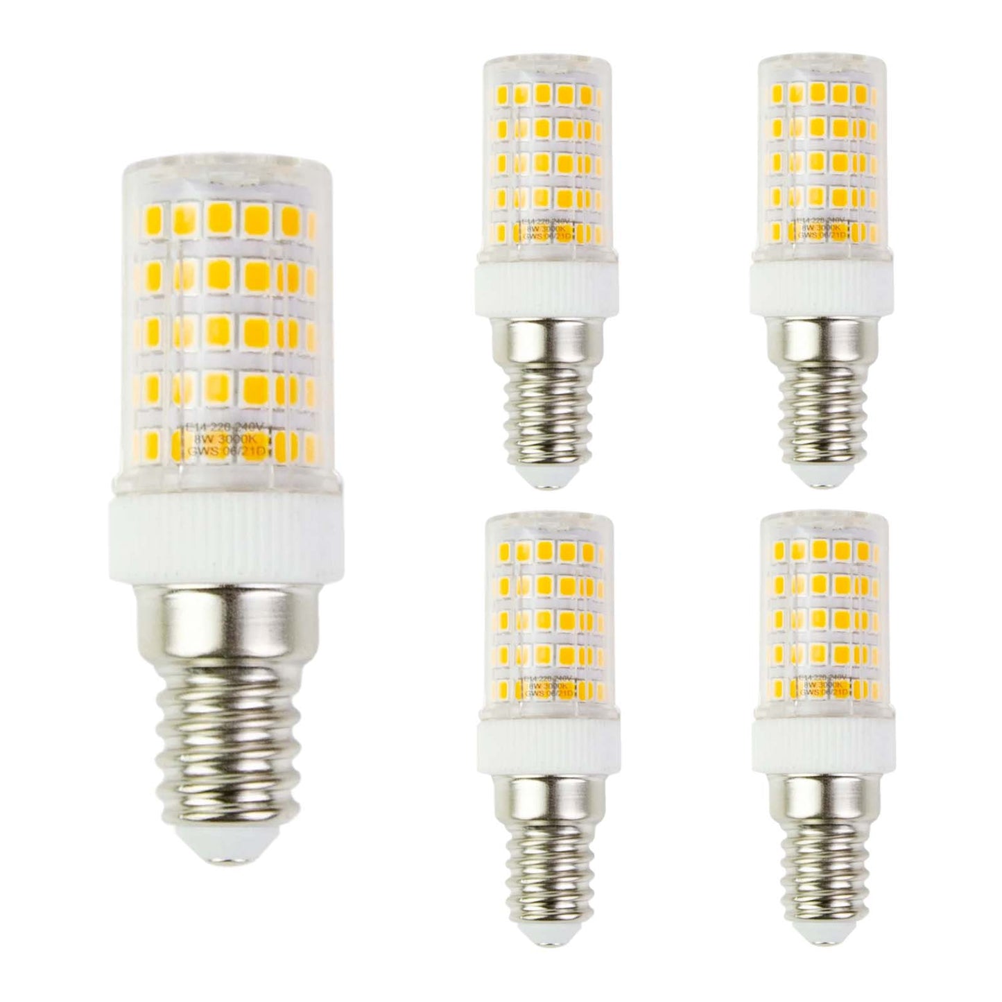  E14 8W Small Edison Screw LED Capsule Light Bulb