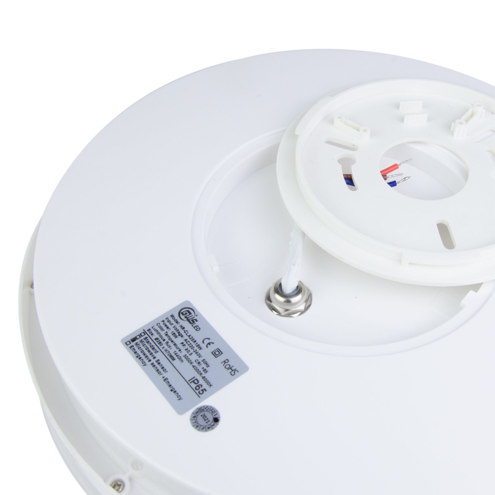 18W Slim LED Ceiling Light With 3CCT Built-in & Emergency Function IP65