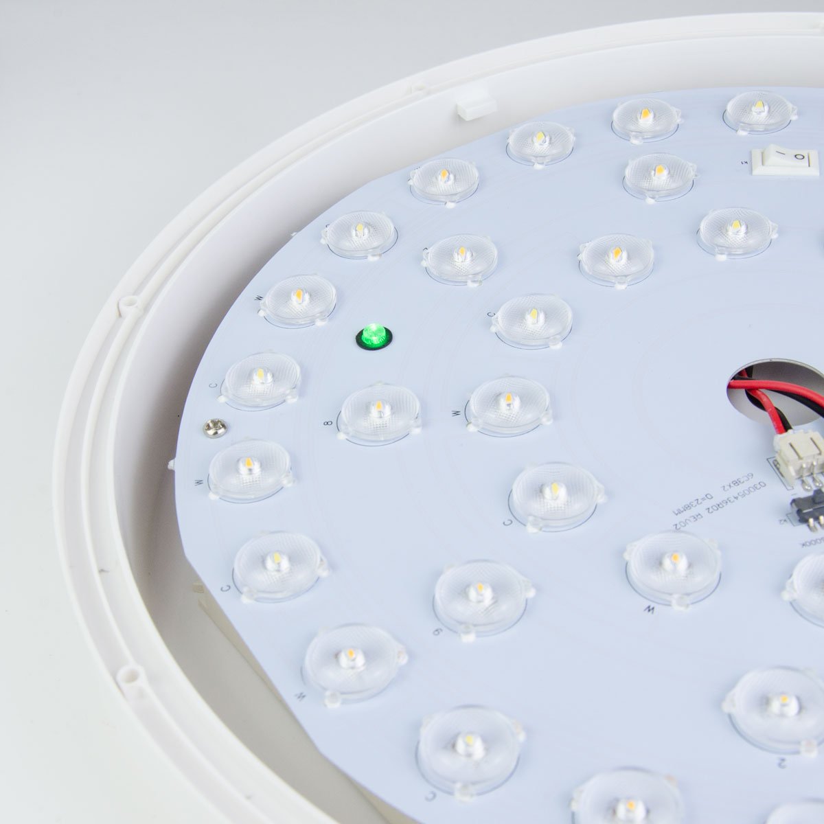  18W Slim LED Ceiling Light With 3CCT Built-in & Emergency Function IP65