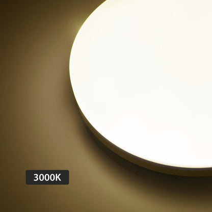  18W Slim LED Ceiling Light With 3CCT, Microwave Motion Sensor & Emergency Function IP54