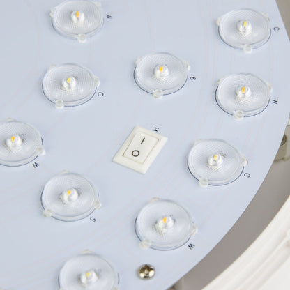  18W Slim LED Ceiling Light With 3CCT, Microwave Motion Sensor & Emergency Function IP54
