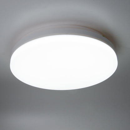  18W Slim LED Ceiling Light With 3CCT, Microwave Motion Sensor & Emergency Function IP54