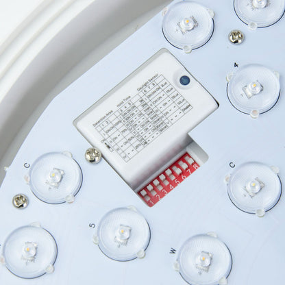  18W Slim LED Ceiling Light With 3CCT, Microwave Motion Sensor & Emergency Function IP54