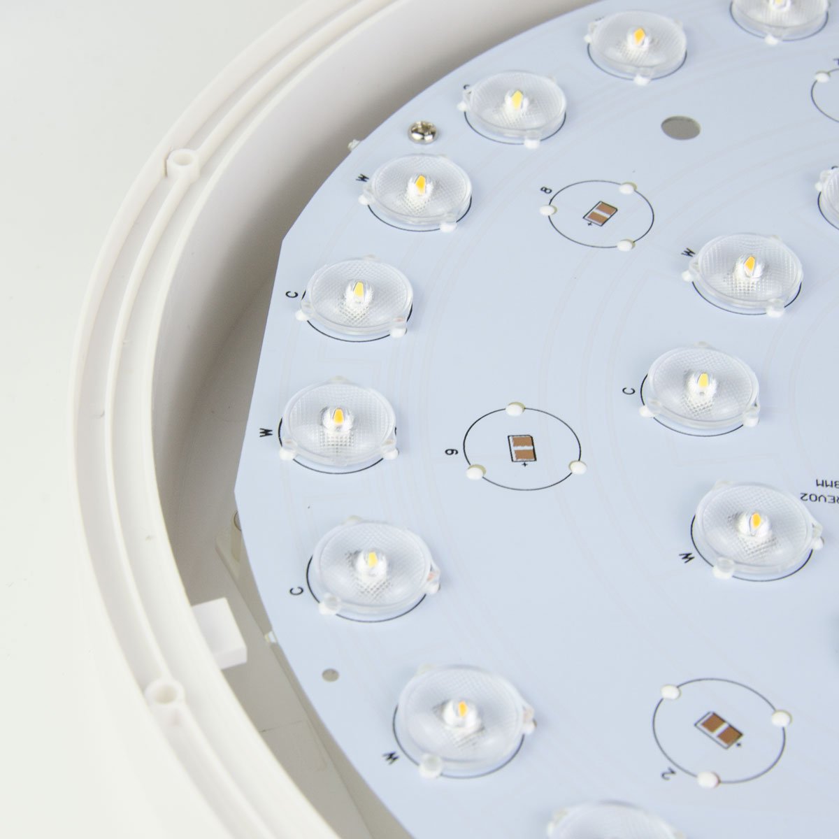  18W Slim LED Ceiling Light With 3CCT & Microwave Motion Sensor Built-in IP54