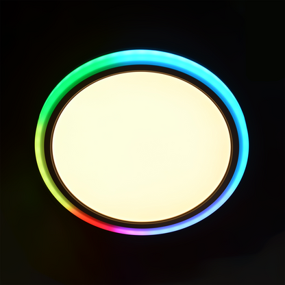  24W LED Slim Ceiling Light RGB+CCT With Memory Function & Remote Control