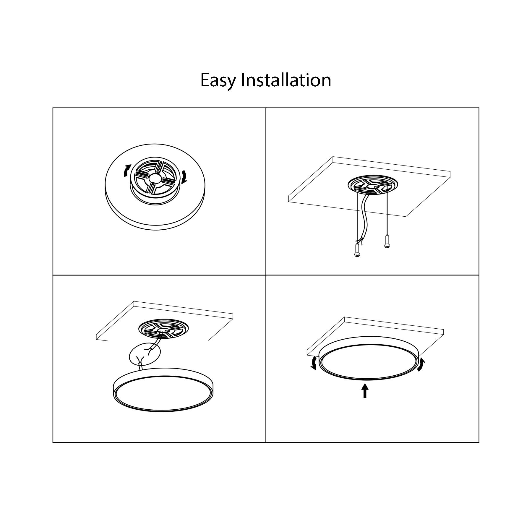  24W LED Slim Ceiling Light RGB+CCT With Memory Function & Remote Control