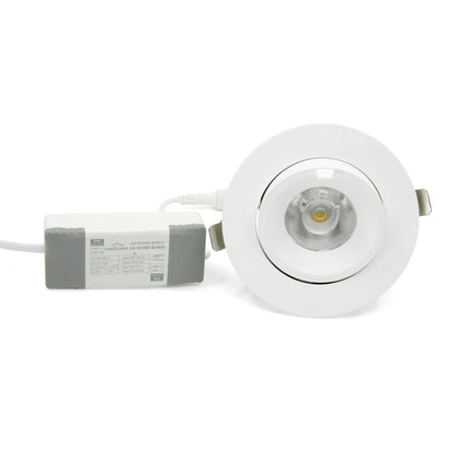 Directional Adjustable LED Gimbal Scoop Downlight