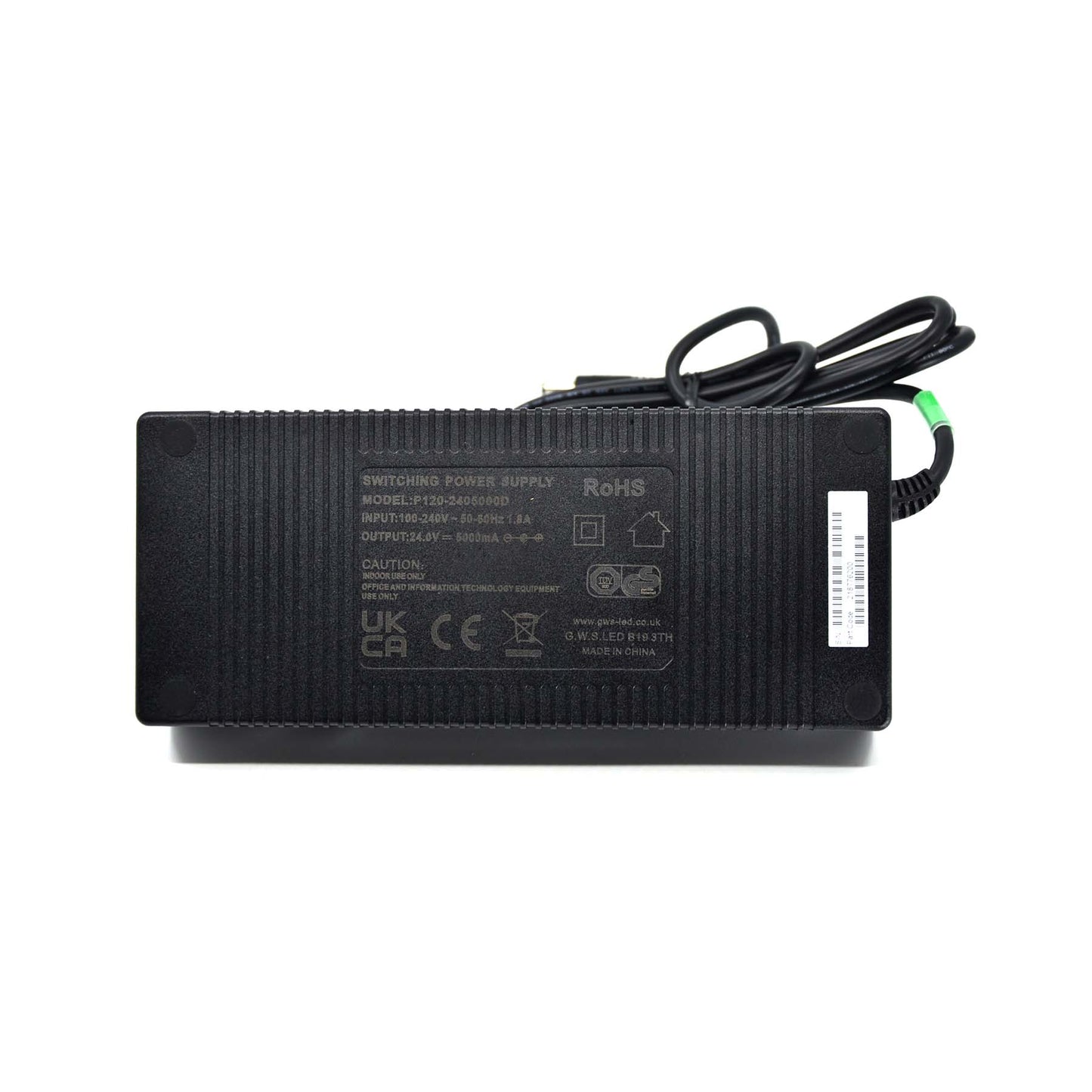  Plug & Play LED Power Supply Transformer DC 24V 120W 5A IP20
