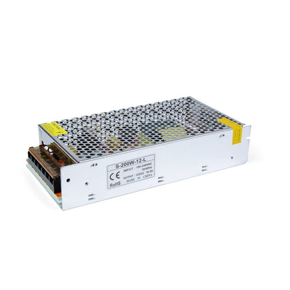  LED Power Supply Transformer DC 12V 200W 16.5A IP20