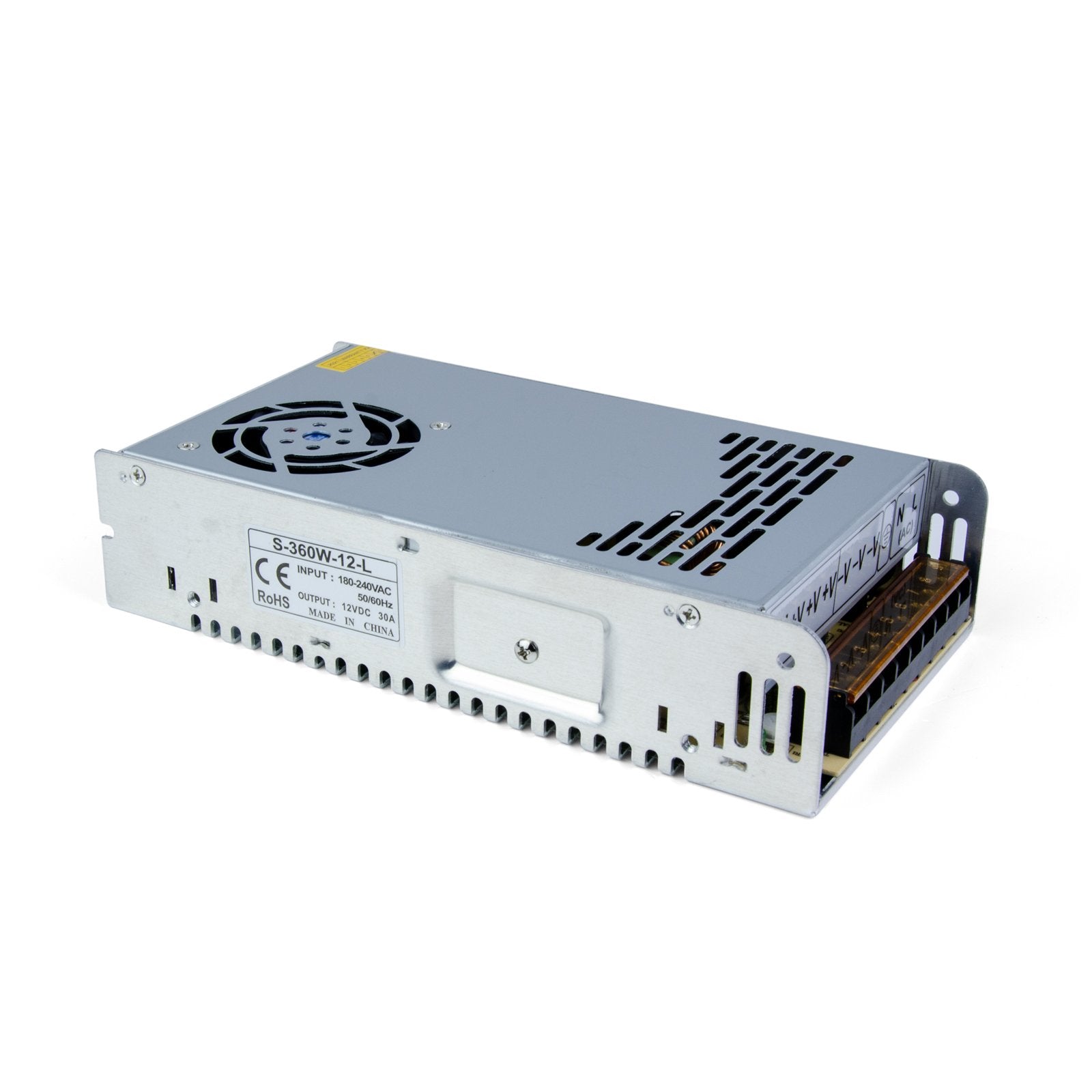  LED Power Supply Transformer DC 12V 360W 30A IP20