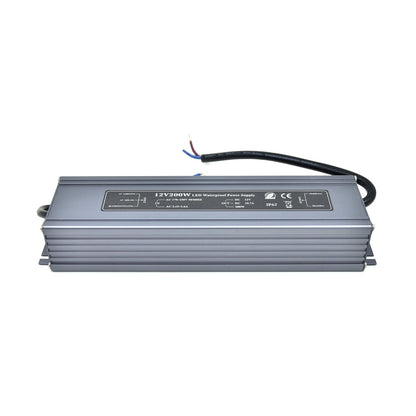  LED Power Supply Transformer DC 12V 200W 16.7A IP67
