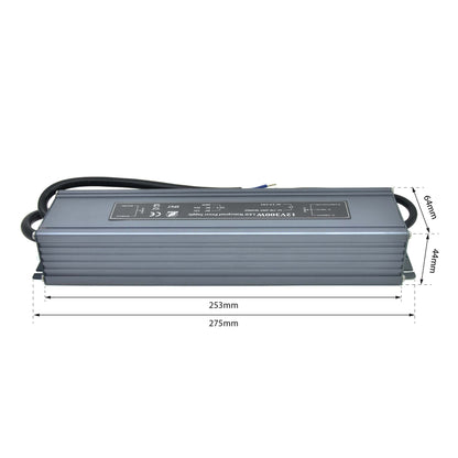  LED Power Supply Transformer DC 12V 300W 25A IP67