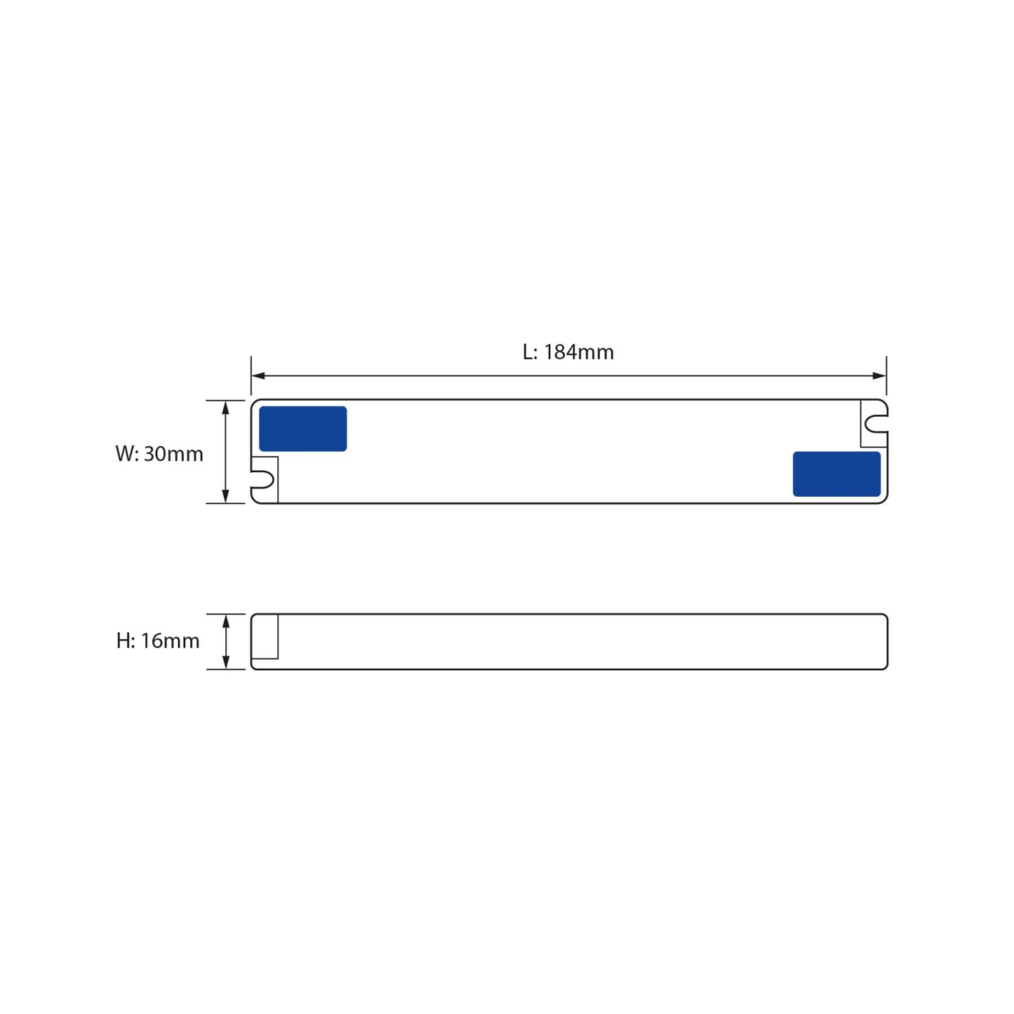  Lifud LED Slim Linear Constant Current Driver Non-Dimmable 42W