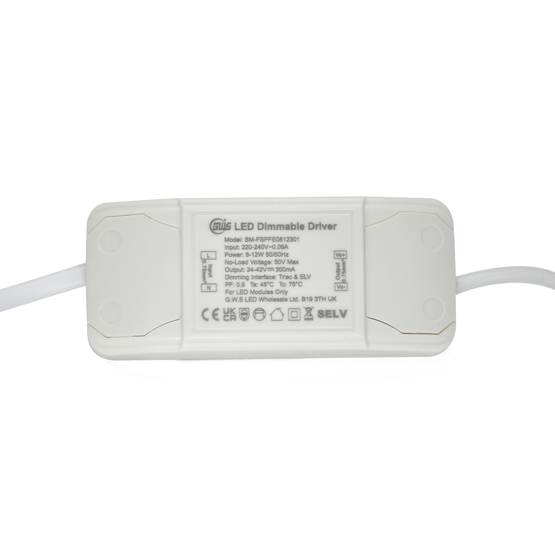  LED Triac Constant Current Driver Dimmable 9V-42V 3W-42W