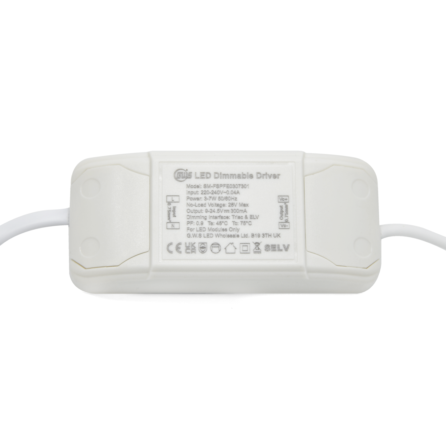  LED Triac Constant Current Dimmable Driver 3-7W