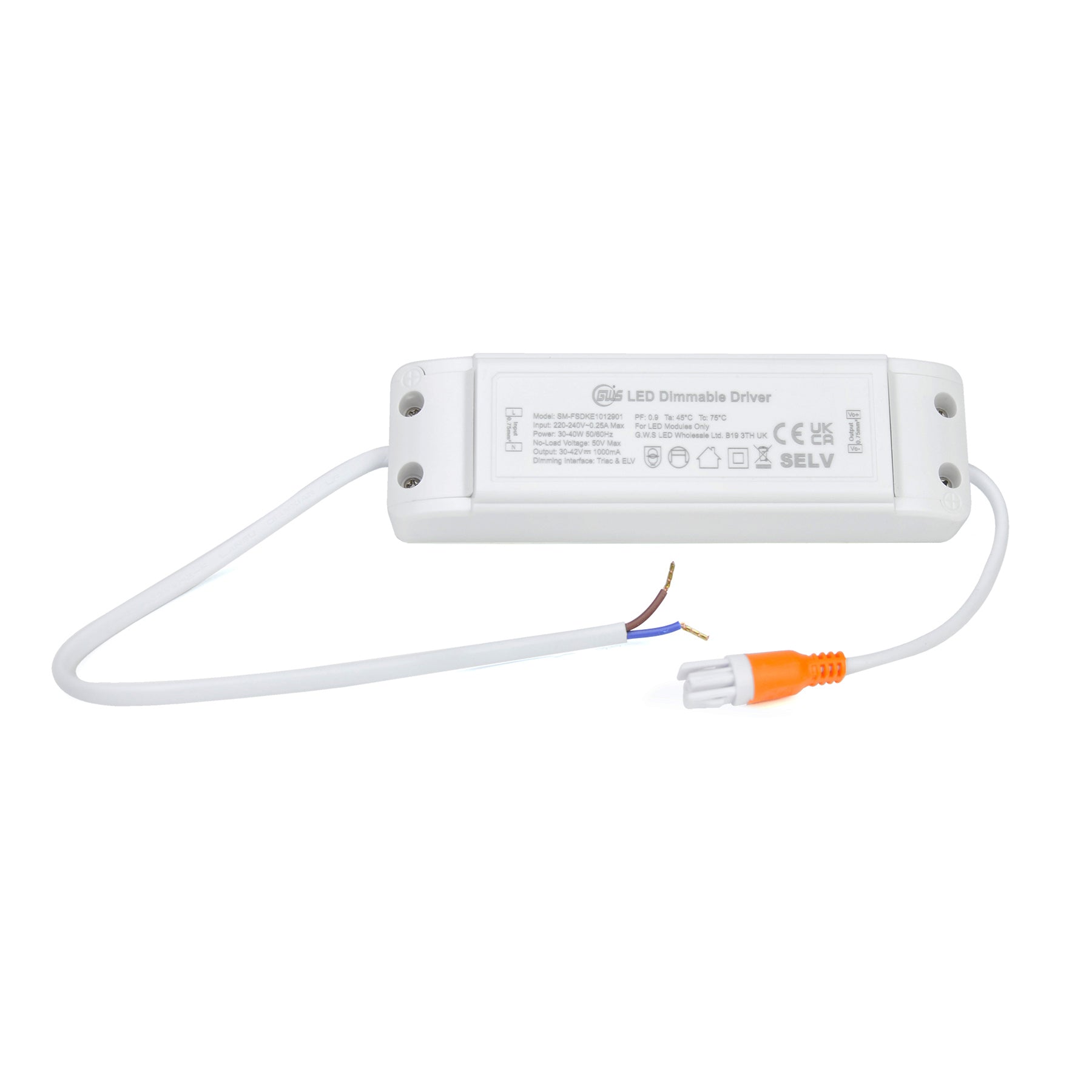  LED Triac Constant Current Dimmable Driver 30-42W