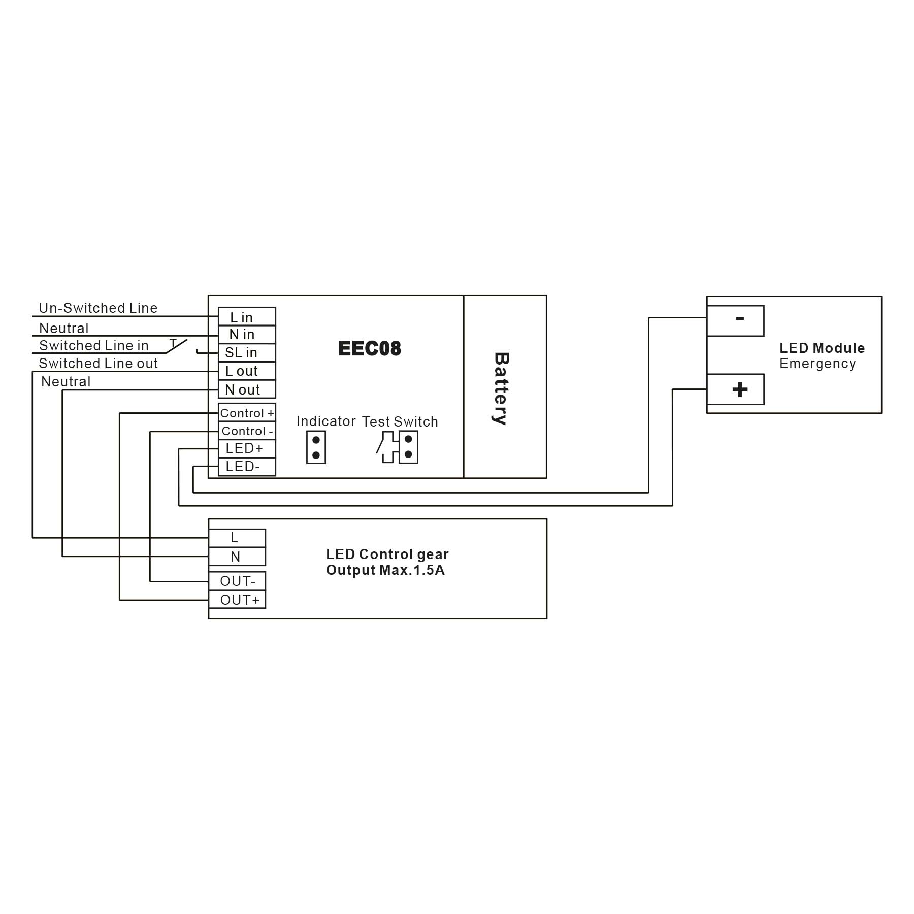 5W Universal LED Emergency Power Pack