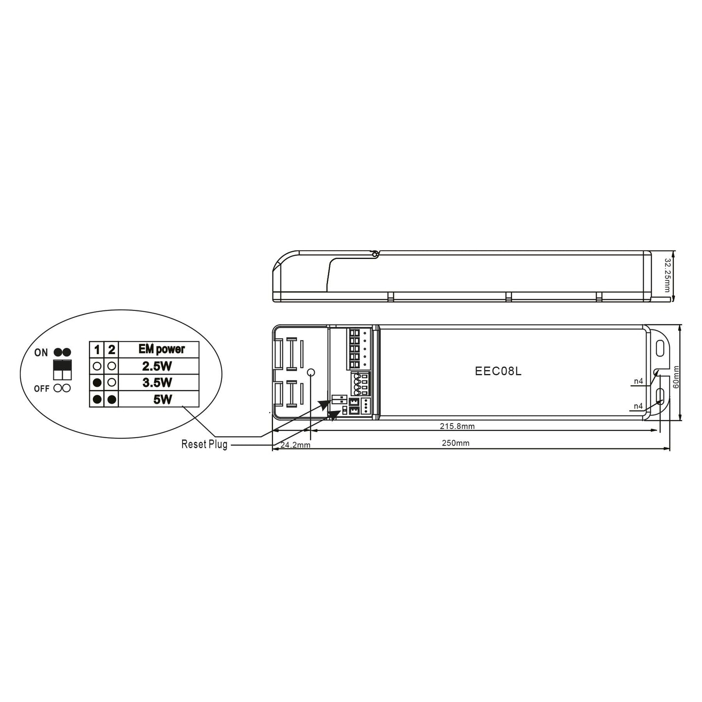  5W Universal LED Emergency Power Pack