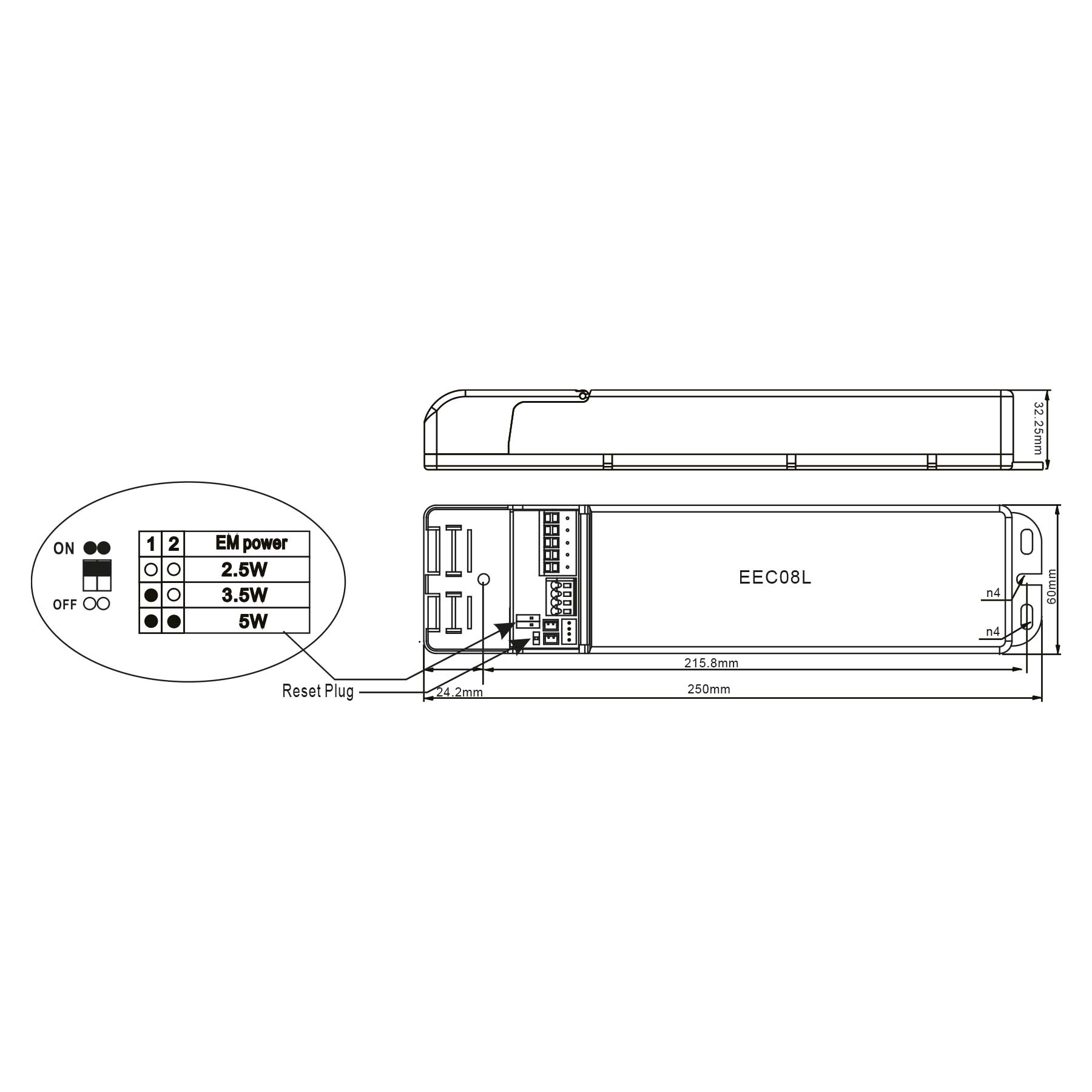  5W Universal LED Emergency Power Pack