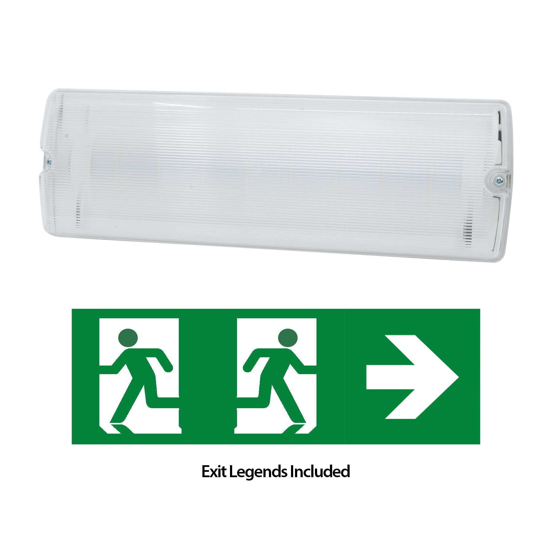  LED Emergency Bulkhead IP65 1W 150Lms