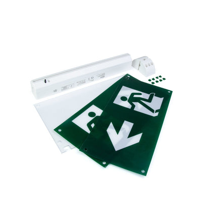  2W LED Emergency Exit Light - Left Arrow Legend