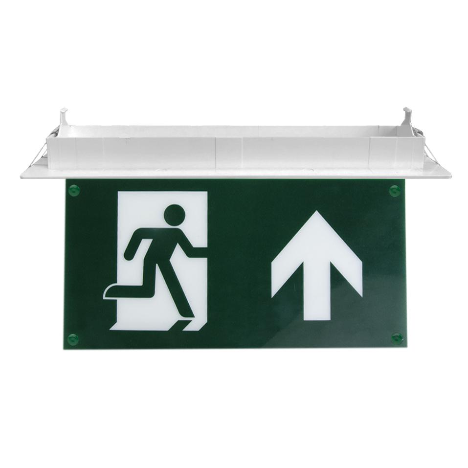  2W LED Emergency Exit Light - Up Arrow Legend