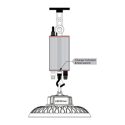  UFO LED High Bay Light Emergency Pack