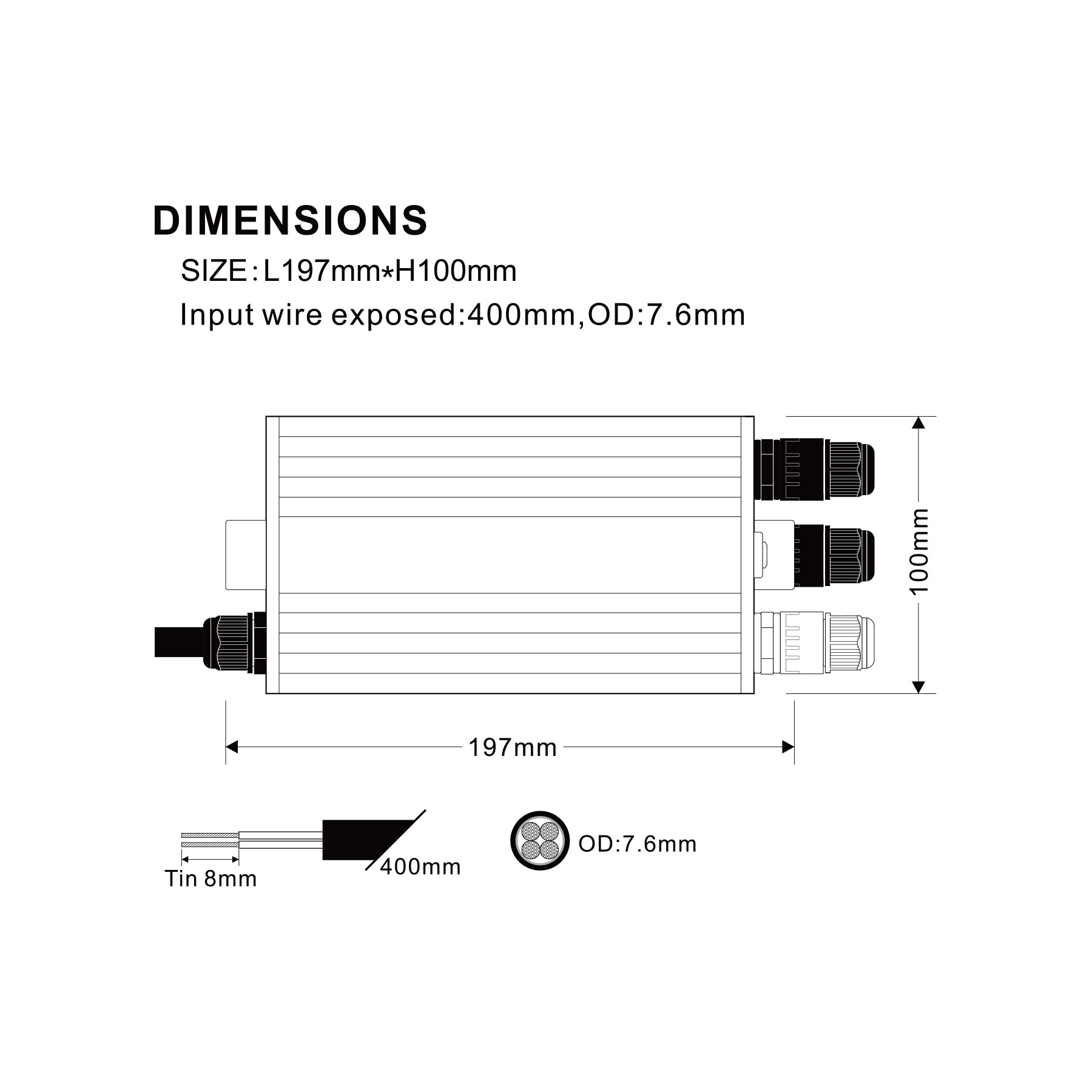  UFO LED High Bay Light Emergency Pack