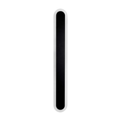  Black LED Oval Linear Wall Light