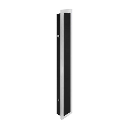  Black LED Rectangular Linear Wall Light