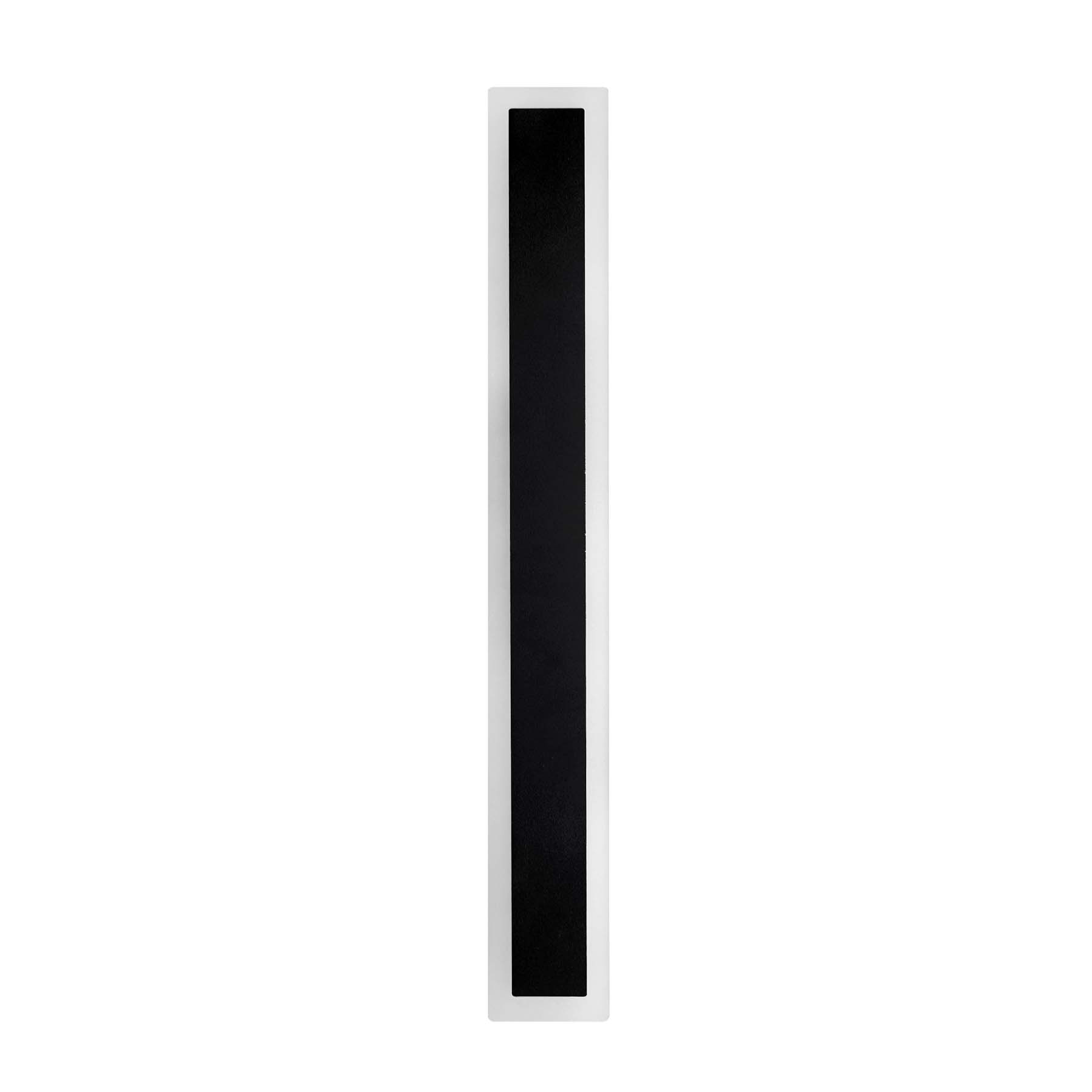  Black LED Rectangular Linear Wall Light