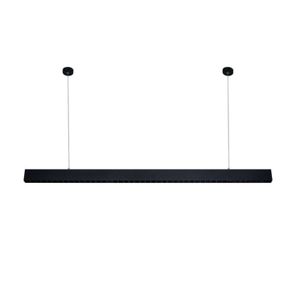  Modern Black LED Ultra Slim Linear Ceiling Pendant Light
