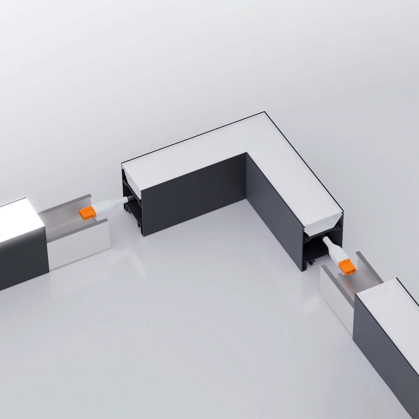  LED Linear Light 90° L Shape Connector Module