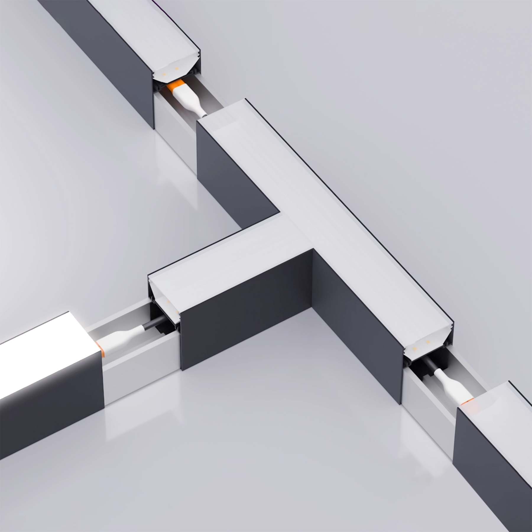  LED Linear Light T Shape Connector Module