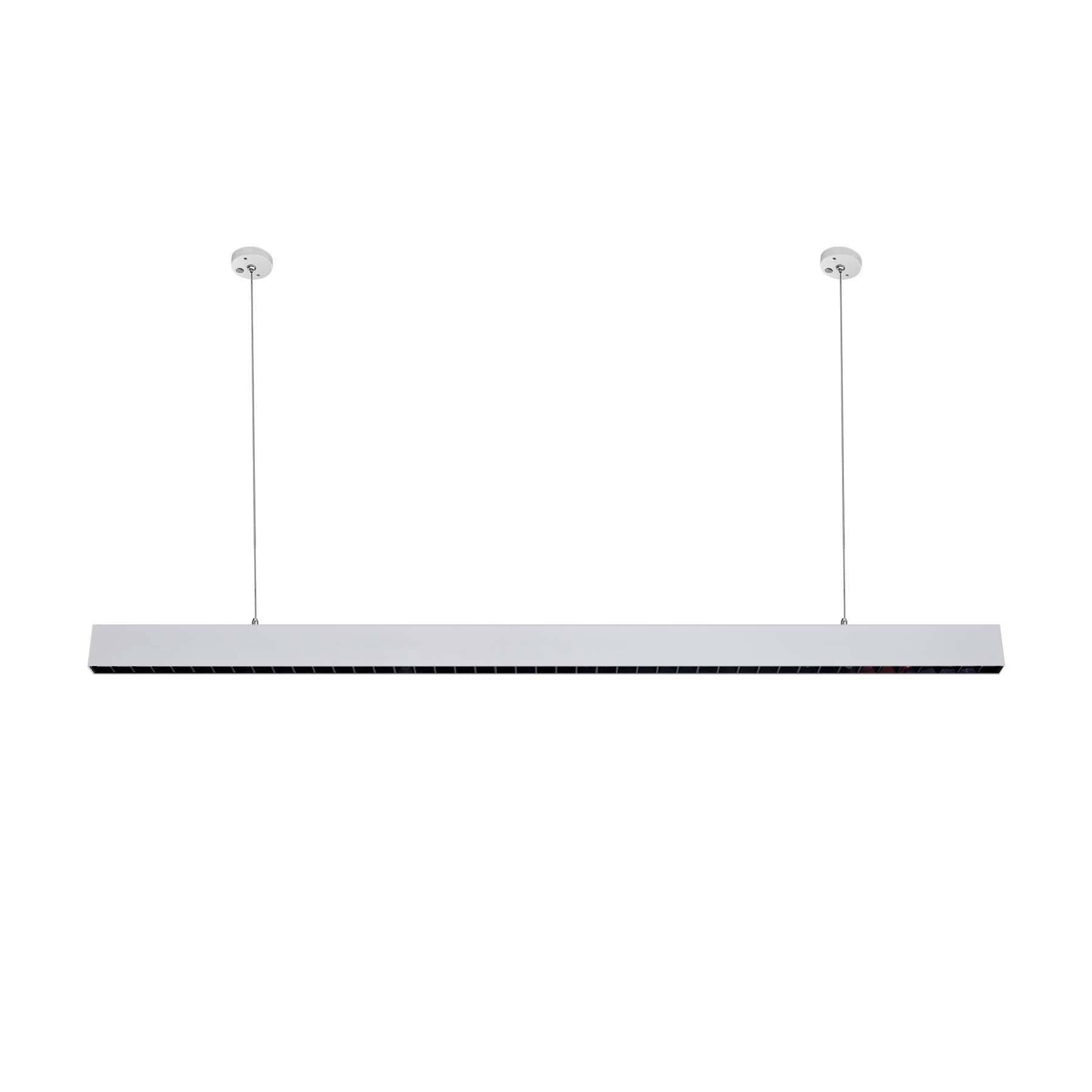  Modern White LED Ultra Slim Linear Ceiling Pendant Light