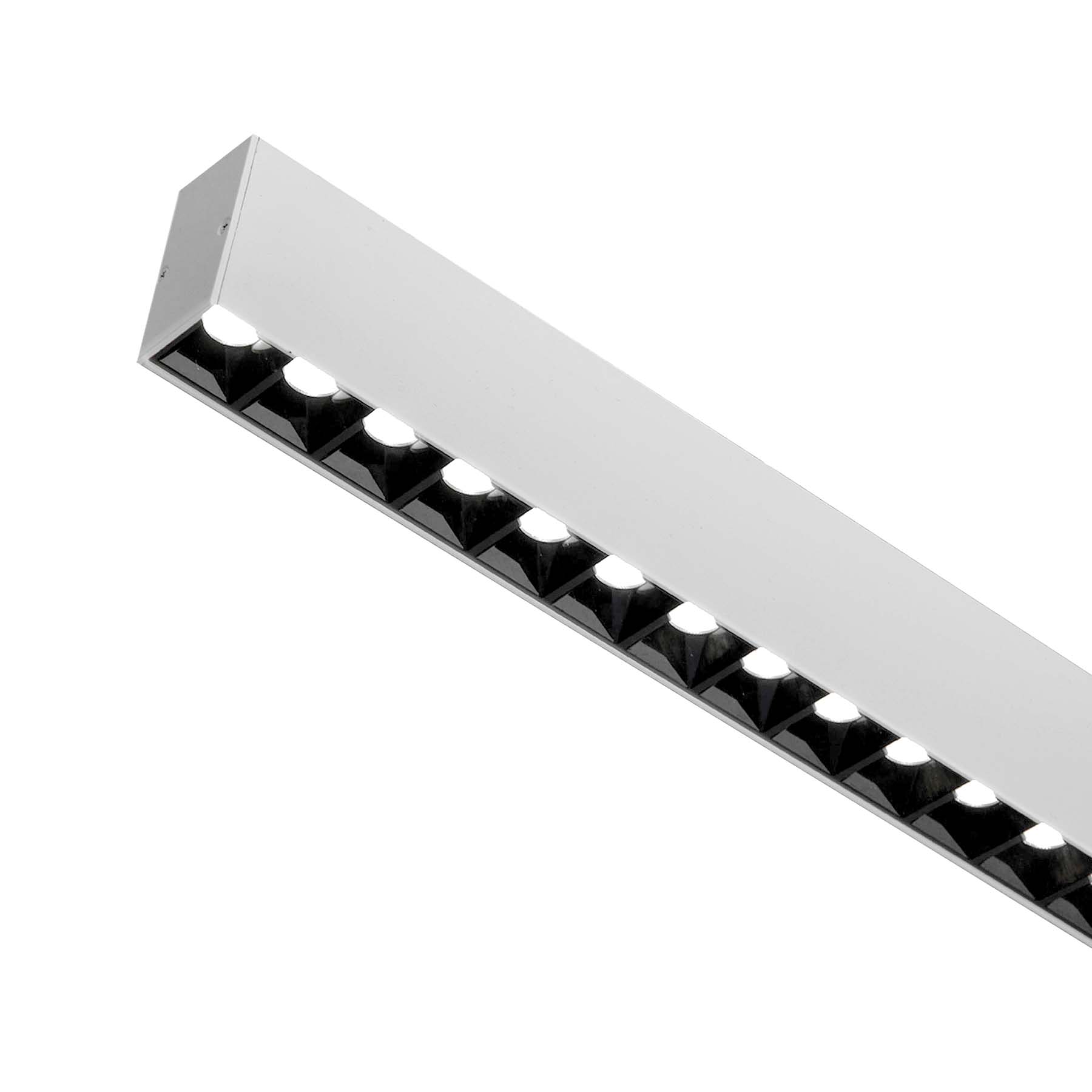 Modern White LED Ultra Slim Linear Ceiling Pendant Light