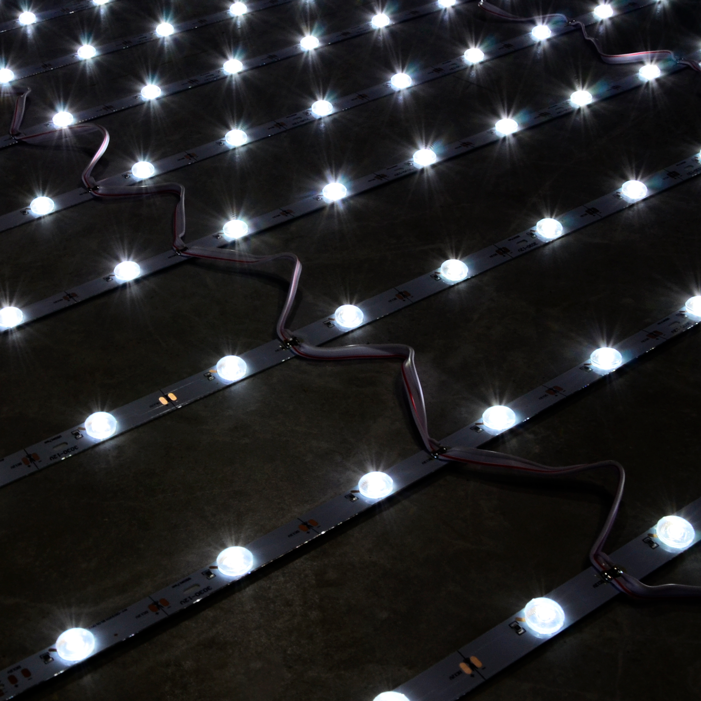  DC 24V 3030 LED Sign Board Light Bar Ladder Backlight (10pcs)