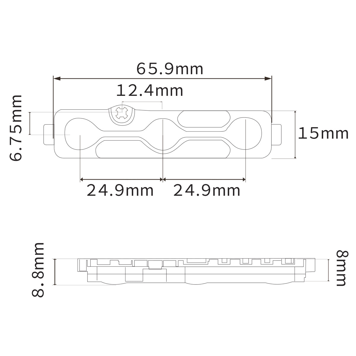  5050 3 LED Addressable RGB Pixel Module – 1903IC SPI Control, 12V, IP67 For Digital Signage